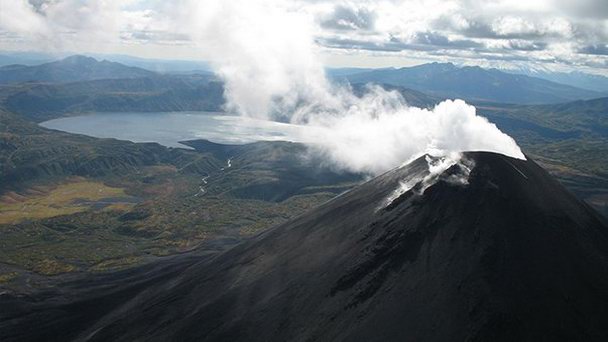 Вулкан малый семячик на карте