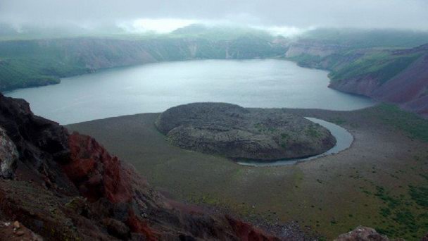 Вулкан малый семячик на карте