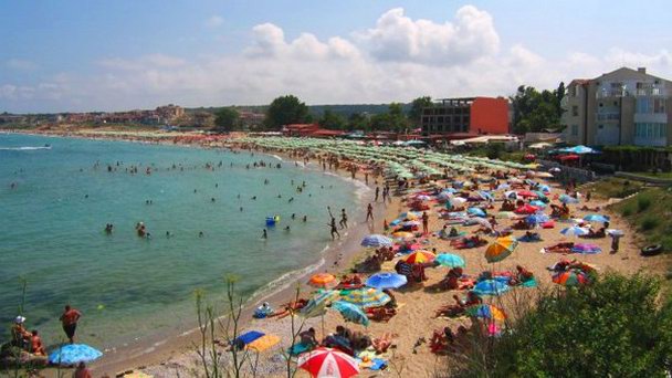 Центральный пляж Созополя (фото)