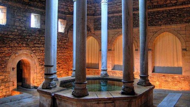 Арабские бани в Жироне (фото)