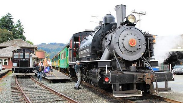 Тихоокеанская железная дорога Элберни в Британской Колумбии