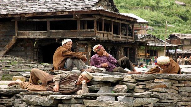 Деревня Малана в Химачал-Прадеше Деревня Малана в Химачал-Прадеше