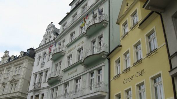 Дом Черный орел в Карловых Варах