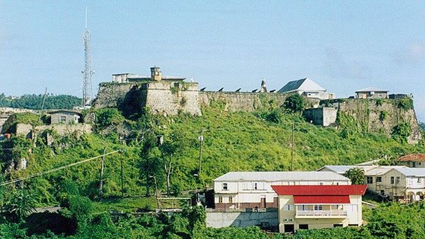 Форт Джордж на Гренаде