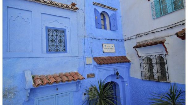 Голубой город Шефшауен в Фесе