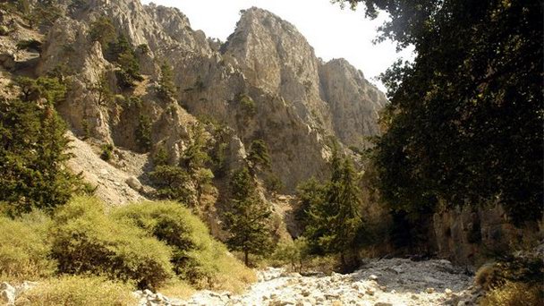 Ущелье Имброс на Острове Крит