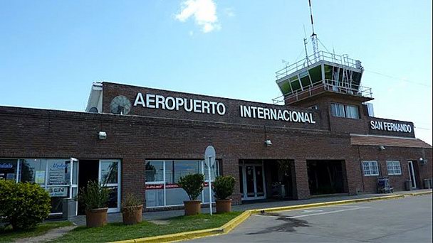 Аэропорт в Сан-Фернандо в Буэнос-Айресе