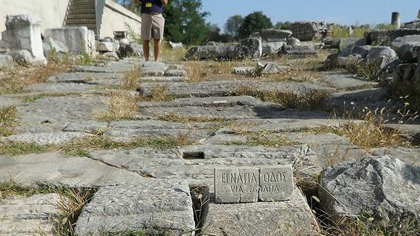 Древняя дорога Эгнантиа в Поградеце Древняя дорога Эгнантиа в Поградеце