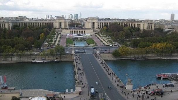 Мост Понт д`Иена в Париже