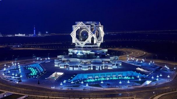 Дворец бракосочетаний «Багт кошги» в Ашгабате Дворец бракосочетаний «Багт кошги» в Ашгабате