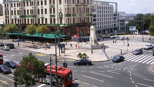 Площадь Теразие в Белграде Площадь Теразие в Белграде