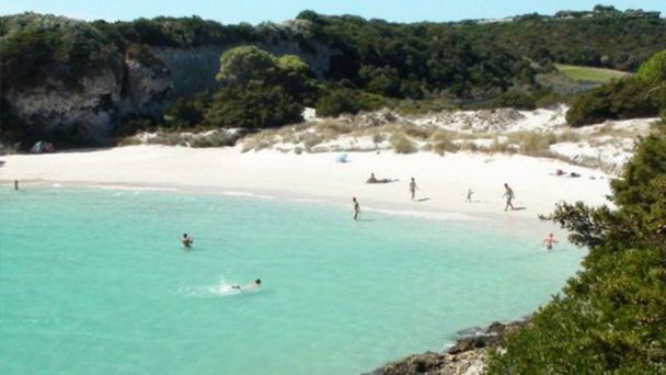 Пляж Маленький Спероне на Корсике