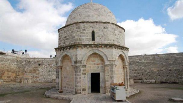 Стопочка на Елеонской горе в Иерусалиме