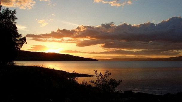 Озеро Мьёса в Лиллехаммере