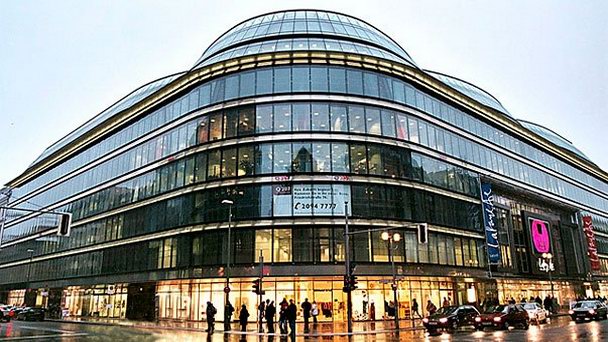 Торговый центр Galerie Lafayette в Берлине