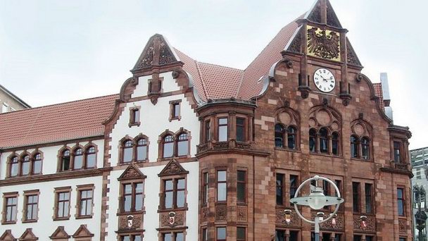 Старая ратуша Дортмунда в Северном Рейн-Вестфалии