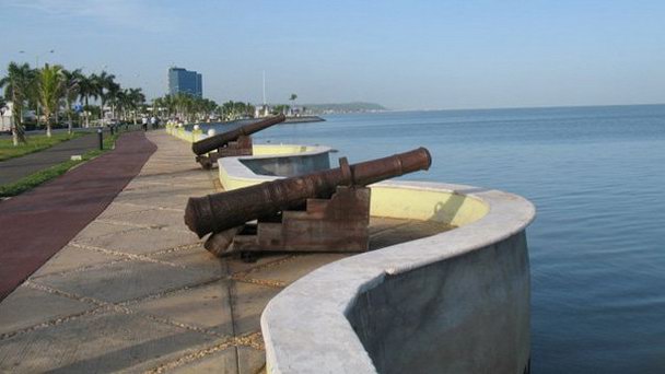 Набережная Кампече на п-ове Юкатан