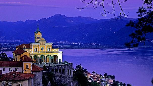 Паломнический храм Мадонна дель Сассо в Тичино