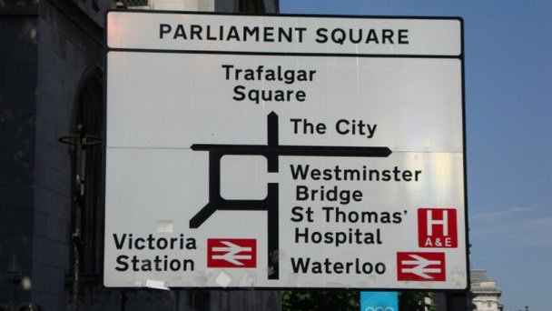 Площадь парламента в Лондоне