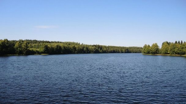 Озеро Юоярви в Новом Валааме