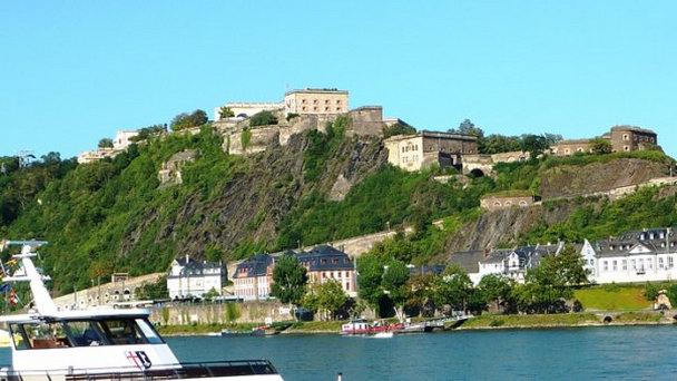 КРЕПОСТЬ ЭРЕНБРАЙТШТАЙН в Рейнланд-Пфальце