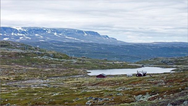 Плато Хардангервидда в Регионе Фьордов