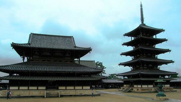 Храм Хорюдзи в Киото