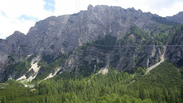 Вершина Фалория в Доломитовых Альпах