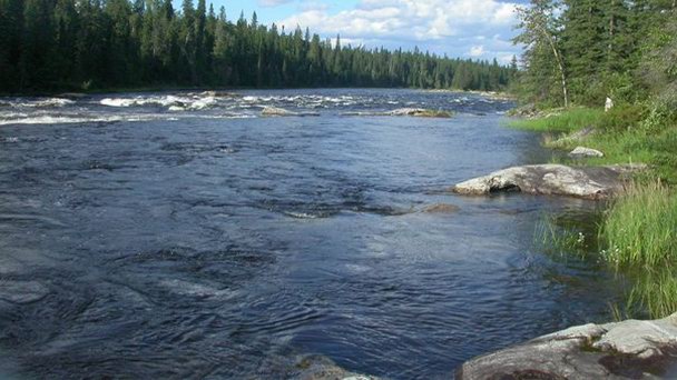 Река Олбани в Онтарио