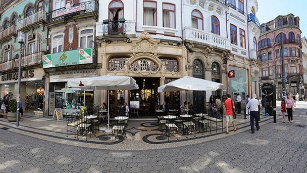 Кафе Мажестик в Порту