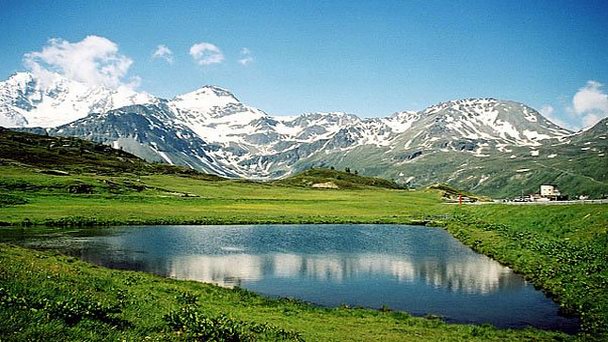 Перевал Симплон в Бернских Альпах