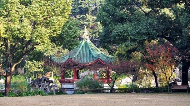 Сиреневый сад в Шанхае в Шанхае