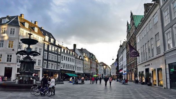Улица Str get в Копенгагене
