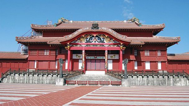 Замок Сюри на Окинаве