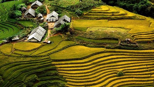 Деревня Та Ван в Сапе