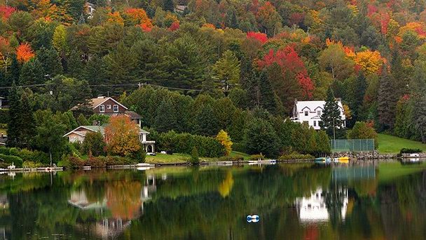 Город Сент-Адель в Квебеке Город Сент-Адель в Квебеке