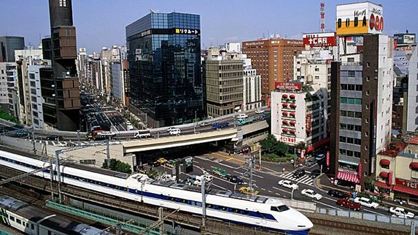 Район Гинза в Токио