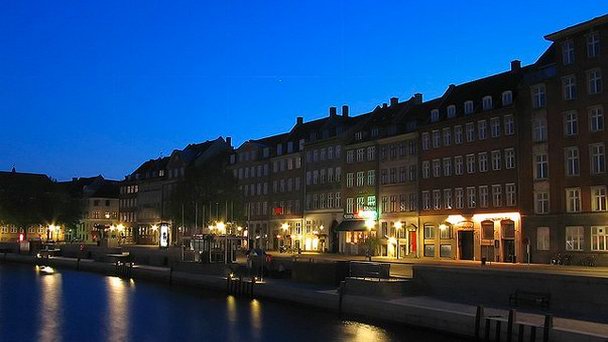 Улица Gammel Strand в Копенгагене