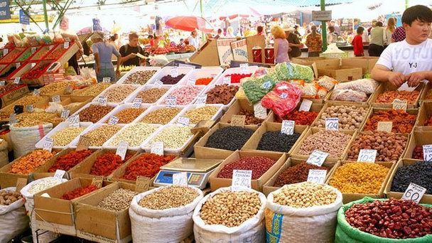 Базар в Оше