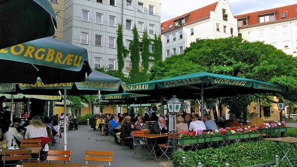 Ресторан-паб Brauhaus Georgbraeu в Берлине