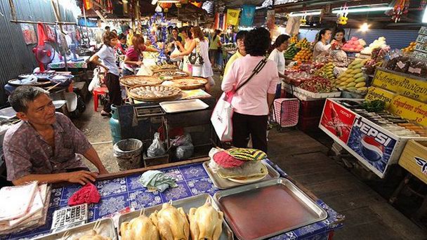 Рынок Дон Вай в Провинции Након Патхом Рынок Дон Вай в Провинции Након Патхом
