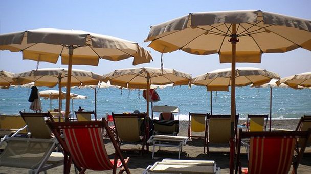 Пляж Чечина Маре в Тоскане