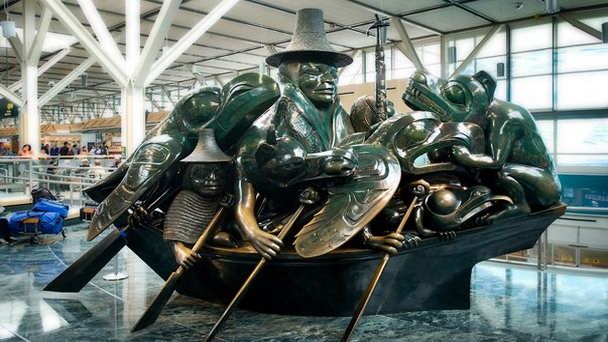 Дух племени Хайда Квай в Ванкувере