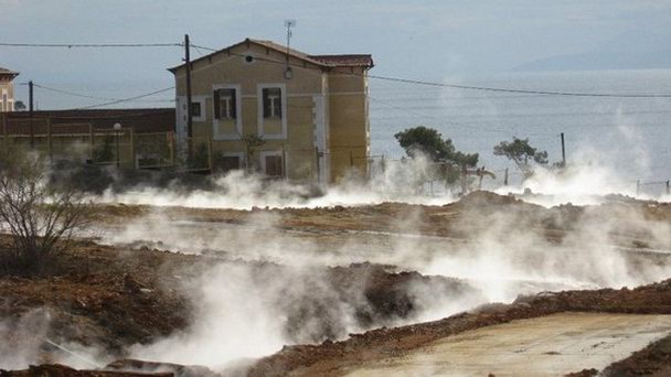 Лечебные термальные источники Эдипсоса Эвия (Эвбея)