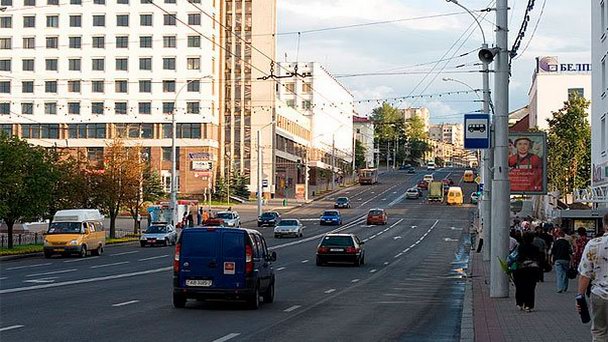 Улица Ленина в Витебске