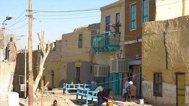 Нубийская деревня в Тумбосе Нубийская деревня в Тумбосе