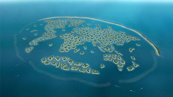 Искусственный архипелаг Мир в Дубае Искусственный архипелаг Мир в Дубае