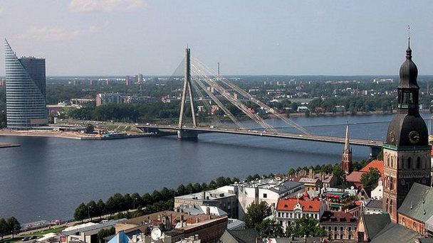 Река Даугава в Риге