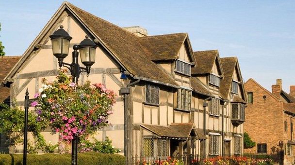 Дом где родился Шекспир в Англии