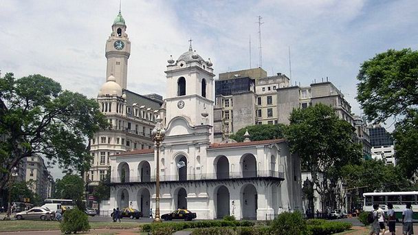 Cтарая Ратуша Cabildo в Буэнос-Айресе